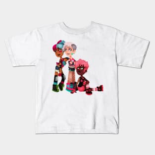 Roller Derby Girls Kids T-Shirt